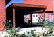Holzcarport mit Flachdach